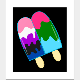 Popsicle Pride Posters and Art